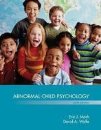 Abnormal Child Psychology 9781305105423 Eric Mash, Verzenden, Zo goed als nieuw, Eric Mash
