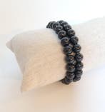 Zwarte Toermalijn armband 8mm, Ophalen of Verzenden, Nieuw