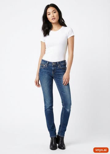 Levis Jeans Dames maat WW25 / L30 Blauw Vintage, Ophalen of Verzenden, Nieuw