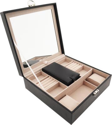 Luxe Sieradendoos - Juwelendoos - Opbergbox - Sieradenbox -, Ophalen of Verzenden, Nieuw, Onbekend