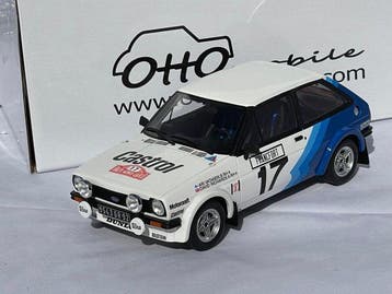 Otto Mobile 1:18 - Model raceauto - Ford Fiesta Mk1 1600, Nieuw