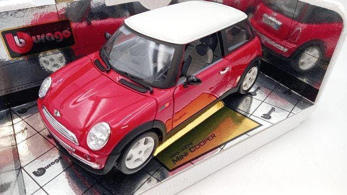 Bburago 1:18 - Modelauto - Mini Cooper - (cod.B28), Hobby en Vrije tijd, Modelauto's | 1:5 tot 1:12