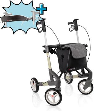 Rollator TOPRO Troja 5G zand, Diversen, Rollators, Ophalen of Verzenden, Nieuw