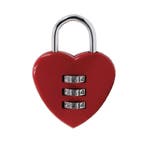 Stahlex Hartvormige cijferhangsloten - set van 10 - rood..., Ophalen of Verzenden, Nieuw