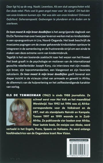 En toen moest ik mijn broer doodbijten 9789052409573, Boeken, Verzenden, Gelezen, E. de Temmerman