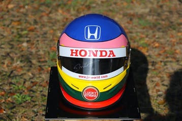 Jacques Villeneuve - 2003 - Replica helmet, Verzamelen, Nieuw