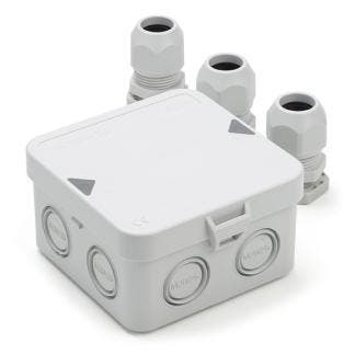 Kabeldoos | Attema (8 ingangen, IP65, Met M25 wartels), Doe-het-zelf en Verbouw, Elektra en Kabels, Nieuw, Verzenden