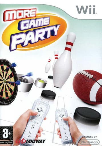 Wii More Game Party, Verzenden, Zo goed als nieuw
