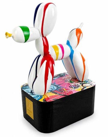Daluxe Art - 1999 • Balloon Dog Display, Antiek en Kunst