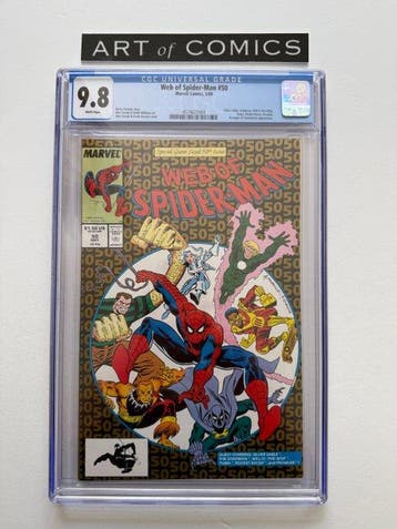Web of Spider-Man #50 - Silver Sable, Sandman,, Boeken, Nieuw