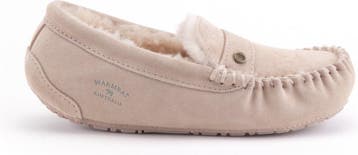 Warmbat - Maat 37 - Nowra Women Suede Dames Sloffen - Zand, Verzenden, Nieuw