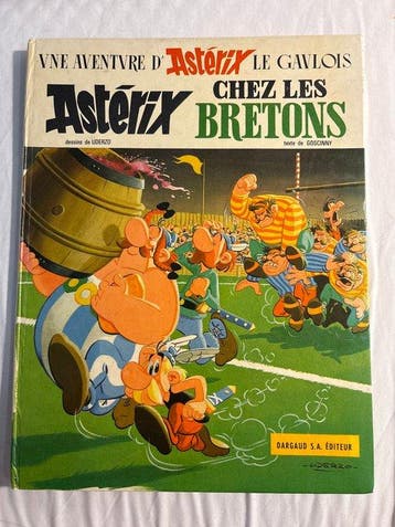 Astérix T8 - Astérix chez les Bretons - C - 1 Album - Eerste, Nieuw
