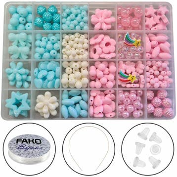 Fako Bijoux - Kralen Set Pastel - Acryl - Sieraden Maken -, Verzenden, Nieuw