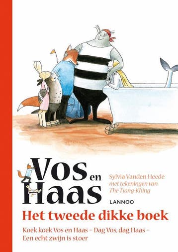 Het tweede dikke boek / Vos en Haas - Thé Tjong-Khing, Verzenden, Zo goed als nieuw, Thé Tjong-Khing