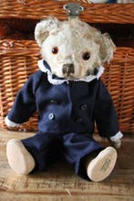 Merrythought: oude teddybeer, 1940-1950 - Teddybeer -