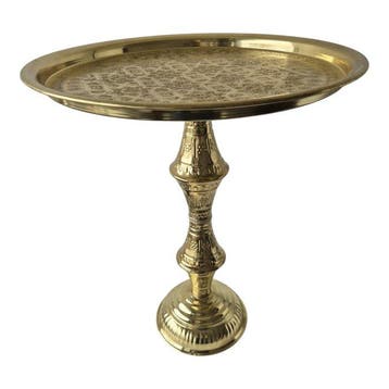 Salontafel - Messing - Een Marokkaanse e koperen salontafel