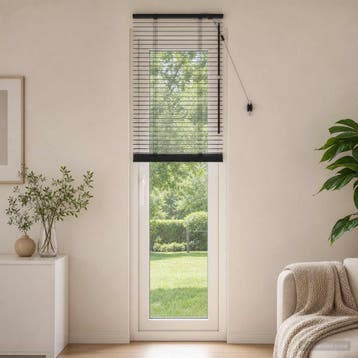 vidaXL Venetiaanse jaloezie Zwart 60 x 250 cm 35 mm, Verzenden, Nieuw, Zwart
