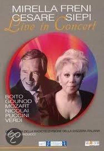 Mirella Freni en Cesare Siepi Live In Concert (dvd nieuw), Ophalen of Verzenden, Nieuw in verpakking
