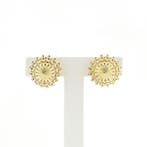 Vintage gouden oorclips (Oorbellen), Sieraden, Tassen en Uiterlijk, Oorbellen, Ophalen of Verzenden, Gebruikt, Overige kleuren