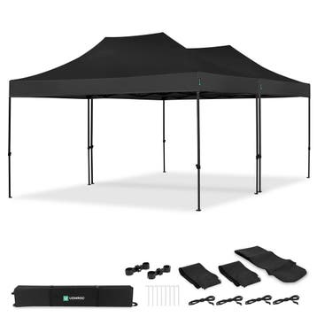 Partytent - 6x4.5 m - Premium easy-up Partytent | set incl., Tuin en Terras, Partytenten, Verzenden, Nieuw