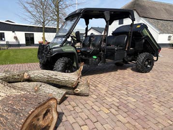 John Deere Gator XUV855M S4, Ophalen, Gebruikt, John Deere
