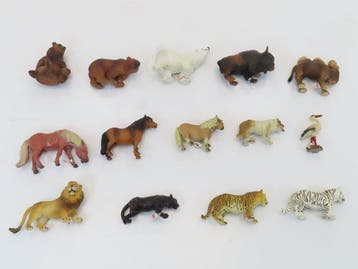 Schleich G - Modeltreinfiguren (14) - 14 Dieren, Nieuw