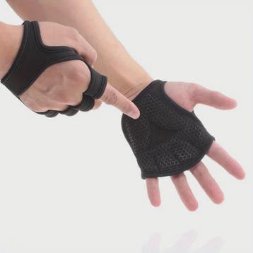 Fitness Handschoenen Halve Vinger met Polsondersteuning - No, Verzenden, Nieuw