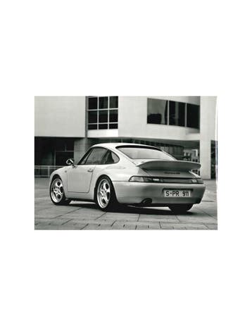 1995-1996 PORSCHE 911 CARRERA RS PERSFOTO, Boeken, Nieuw, Porsche, Author