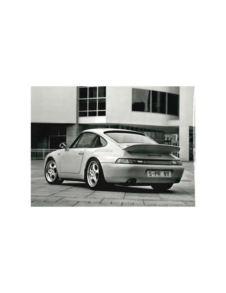1995-1996 PORSCHE 911 CARRERA RS PERSFOTO, Boeken, Auto's | Folders en Tijdschriften, Porsche