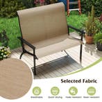 LIVSK 2-Persoons Tuinbank - Met Verstevigd Frame en Ergonomi, Tuin en Terras, Verzenden, Nieuw