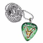 Steenbok plectrum ketting, sleutelhanger of oorbellen, Ophalen of Verzenden, Nieuw