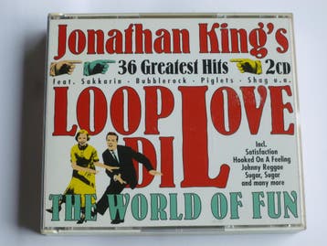 Jonathan Kings - 36 Greatest Hits / The World of Fun (2 CD), Cd's en Dvd's, Ophalen of Verzenden, Zo goed als nieuw