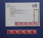 Nederland 1970 - Rolzegel Europa 25Ct de 971 R in ONGEVOUWEN, Gestempeld
