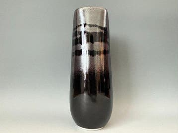 Ikebana vaas - Porselein - Japan - Tenmoku Hakko-vaas -