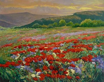 Yuni R. P. (XX) - Sinfonía de amapolas en el valle