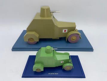 Moulinsart - Tintin - Le Lotus Bleu – Lot de 2 blindés, Nieuw
