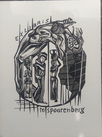 110 exlibris / kleingrafiek, Nederlandse kunstenaars - Ex, Antiek en Kunst