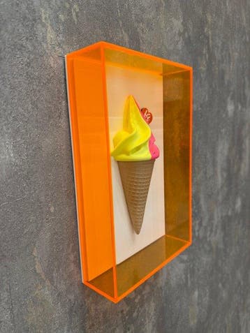 KIRAS - 1 FLAVOR ICE CREAM orange