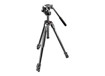 Manfrotto 290 Xtra Kit 2W MK290XTA3-2W Head, Nieuw, 150 tot 175 cm, Met balhoofd, Ophalen of Verzenden