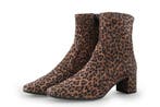 Caprice Enkellaarzen in maat 39 Panter, Kleding | Dames, Schoenen, Overige kleuren, Verzenden, Lage of Enkellaarzen, Zo goed als nieuw