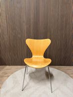 Fritz Hansen Vlinderstoel Series 7 Houten Design Stoelen, Zo goed als nieuw, Hout