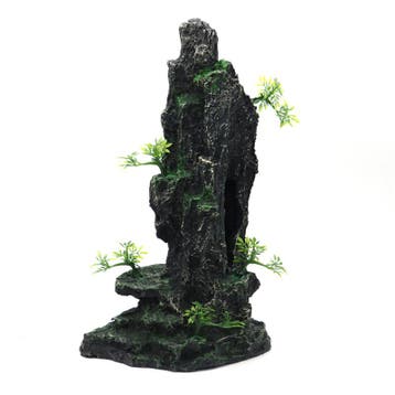 Steile rots 35 cm / aquarium decoratie As-109 (Hardscaping), Verzenden, Nieuw, Gevuld zeewateraquarium