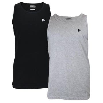 Donnay Donnay Heren - 2-Pack - Singlet James - Zwart &, Verzenden, Nieuw