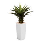 Agave Vetplant kunstplant, H105cm, Ophalen of Verzenden, Overige soorten, 100 tot 150 cm