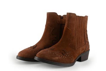 Muyters Cowboy laarzen in maat 35 Cognac, Kleding | Dames, Schoenen, Overige kleuren, Verzenden, Zo goed als nieuw, Muyters