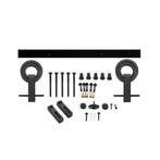 Intersteel Schuifdeursysteem Modern Top - mat zwart, Doe-het-zelf en Verbouw, Deuren en Horren, Verzenden, Nieuw