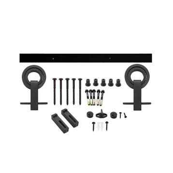 Intersteel Schuifdeursysteem Modern Top - mat zwart, Verzenden, Nieuw