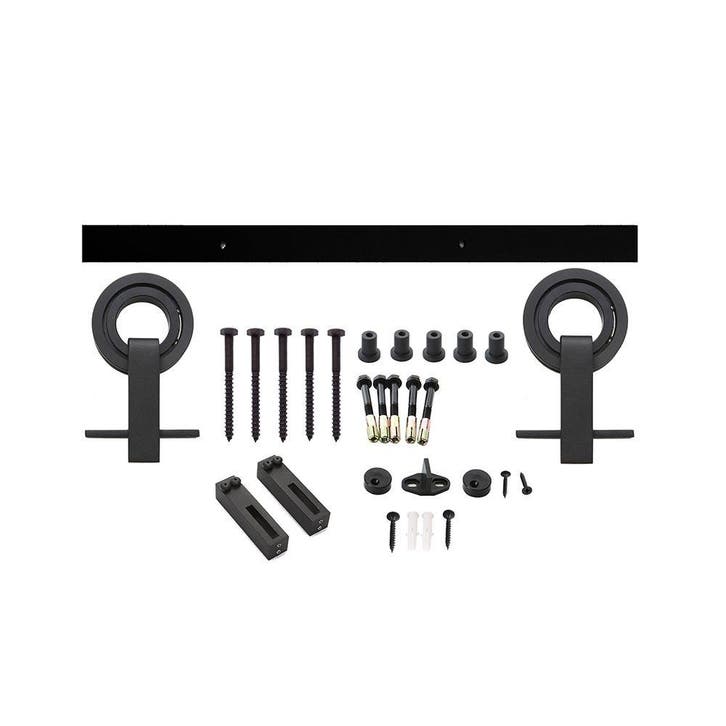 Intersteel Schuifdeursysteem Modern Top - mat zwart, Doe-het-zelf en Verbouw, Deuren en Horren, Nieuw, Verzenden
