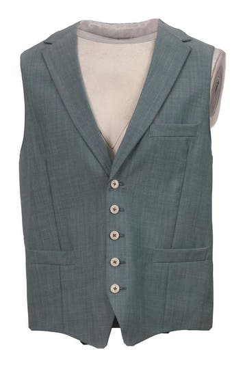 Vesper Gilet in maat 50 Blauw, Kleding | Heren, Verzenden, Zo goed als nieuw, Blauw, Vesper