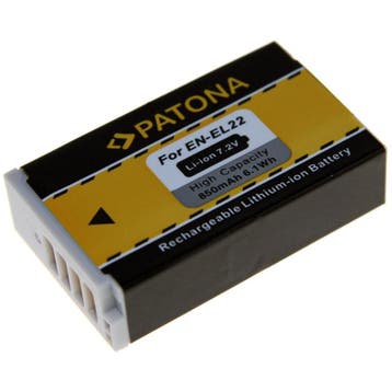Nikon EN-EL22 accu (Patona), Verzenden, Nieuw